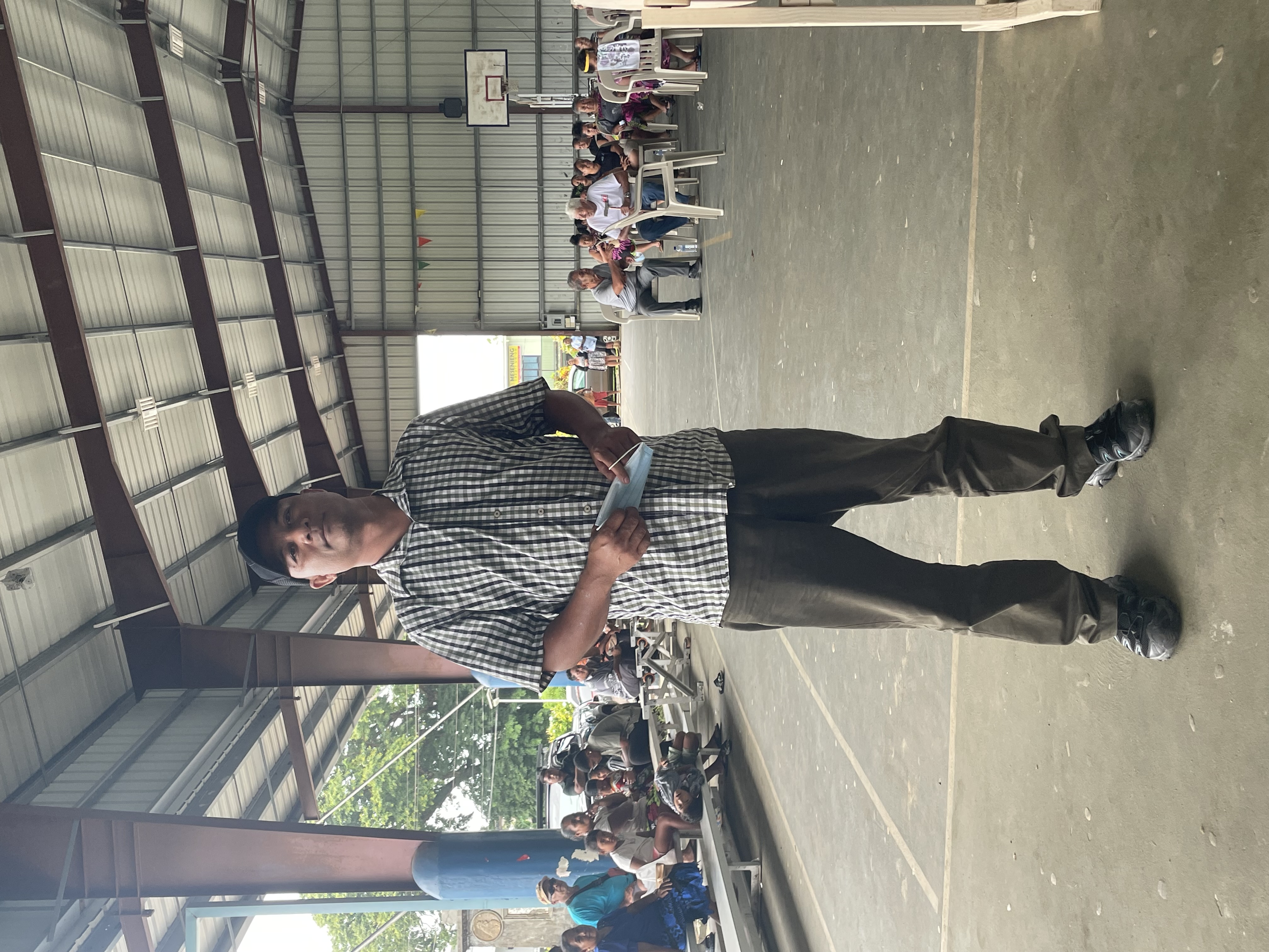 Christopher Del Campo, third prize winner of the 2026 Mesenieng Credit Union raffle